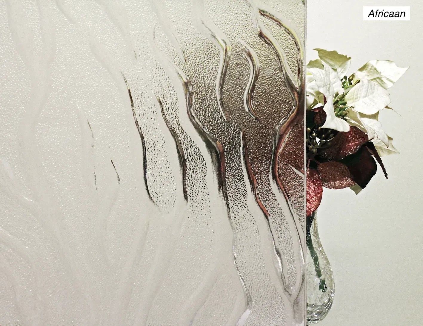 Africaan Textured glass