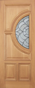 Classique solid timber door left
