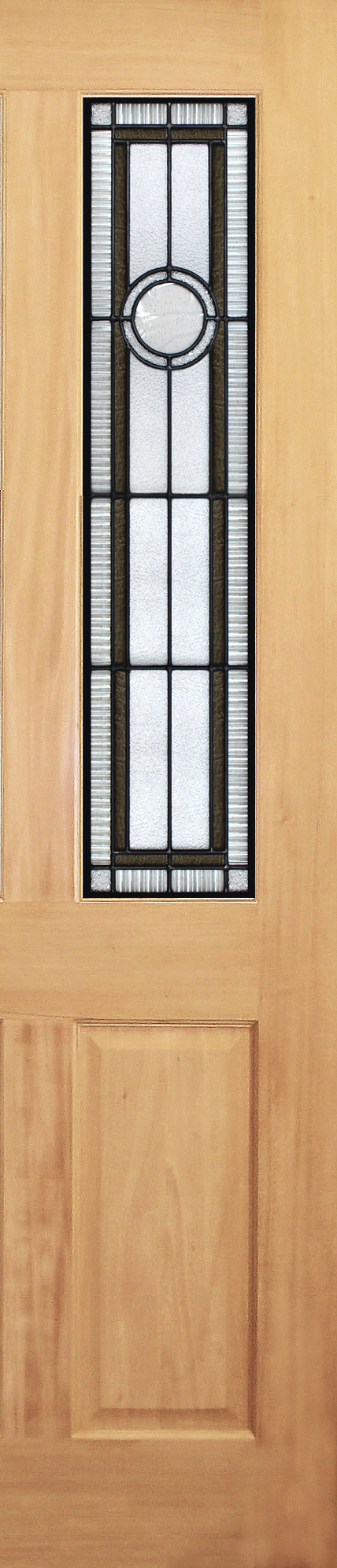 Colonial sidelite with Hampton leadlight