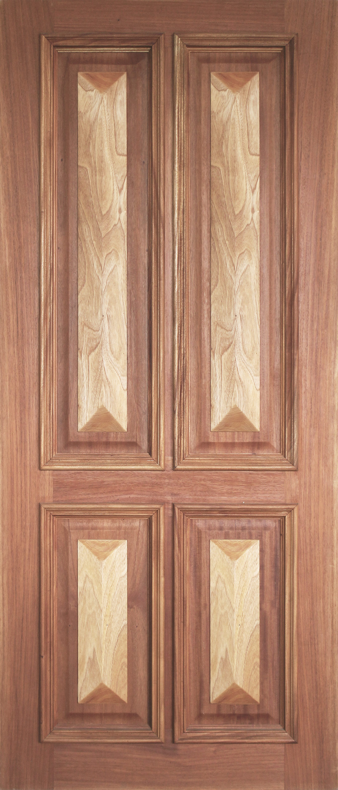Colonial Solid Door with cricket bat and bollection mould