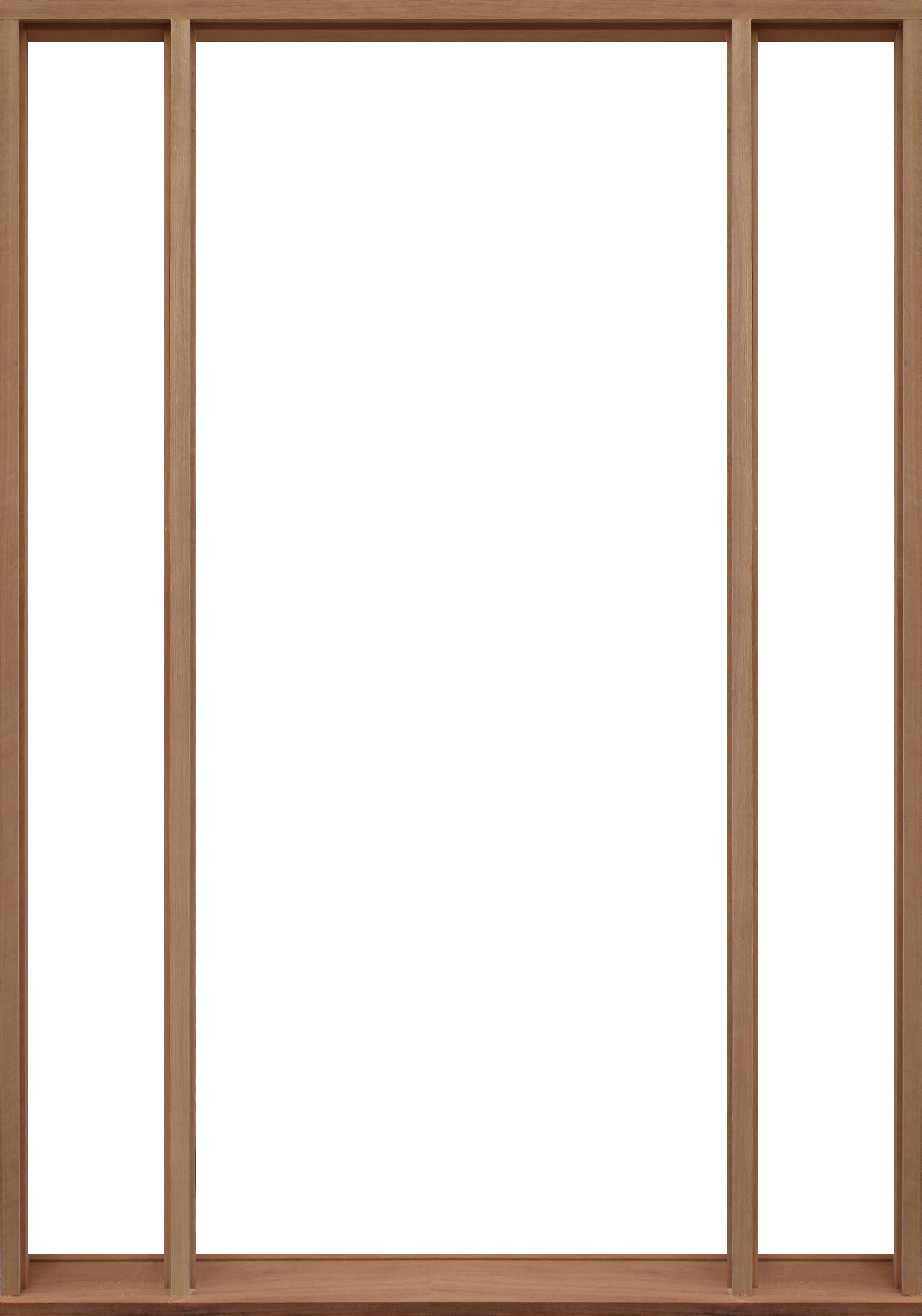 Single with 2 sidelites Timber Frame