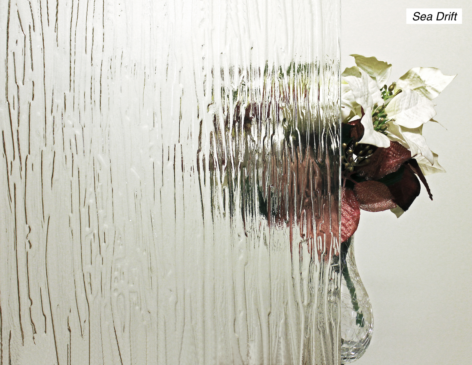 Sea Drift Textured glass