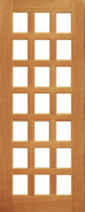 Strongarm solid timber door unglazed