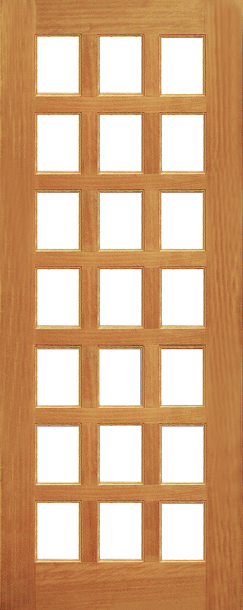 Strongarm solid timber door unglazed