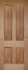 Victorian solid timber door